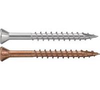 Boîte 200 Vis terrasse tête fraisée 5 x 60 inox A2 Torx 25 ACTON - 623265X60BRUN