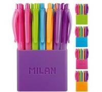 MILAN – Ensemble de stylos P1 Touch Multicouleur 1 mm (12 unités)