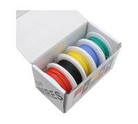 Boîte 30/28/26/24/22/20/18/16 AWG câble torsionné souple(Boxed 1; 2 boxes; 16AWG x4m x5 rolls)