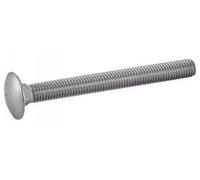 Boîte 50 Vis métaux tête ronde collet carré inox A2 DIN 603 - 12 x 100 mm - 6221312X100