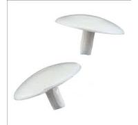 Boîte 500 Cache-vis pour vis à trou 2.4 HECO - Blanc 9010 - Ø 12mm - 19874