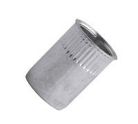 Boîte 500 Écrous crantés tête réduite 90° SCELL IT acier zingué ØM5 - L.11.5 mm Øperç.7 mm - TCR0530