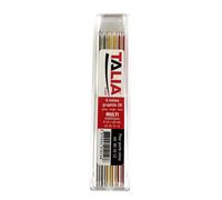 Boîte 6 mines couleurs D2,8mm TALIAPLAST - 401014