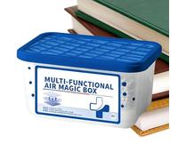 Boîte à air multifonction - Extracteur automatique - Absorber Eliminator | Le purificateur d'air anti-poussière pour cave, maison, voiture, chambre, camping-car, chat, salle de bain et placard
