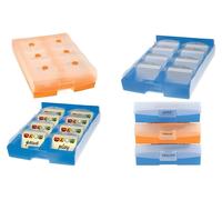 Boîte à archives Croco Duo orange-transparent HAN 9987-613