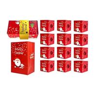 Boîte À Argent De Noël Kit 12 Pièces Pliables DIY Fête Réutilisable Créatif | Boîte Explosive Porte-Billets Festive Pour Anniversaires Événements Réunions Adultes Et