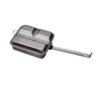 Boîte à Bento Portable en Aluminium à Trois Compartiments pour Camping | Argenté, Format Compact et Pratique, Usage Randonnée et Pique-niques, pour Amis ou Famille