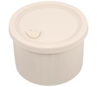 Boîte à Bento Réutilisable en Silicone Blanche, Portable et Micro-ondable | Adultes et Garçon et Filles, Usage Camping Extérieur, Lavable au Lave-vaisselle, Format Compact, Pratique Couleur Aléatoire