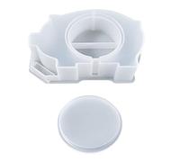 Boîte à bijoux en résine époxy moule éléphant hippopotame baleine cochon tirelire en cristal moulé pour pièces de monnaie bijoux organisateur silicone pour boîte de rangement