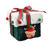 Boîte à biscuits de Noël - Décoration saisonnière, récipient à goûter festif, pour les décorateurs saisonniers, les fêtes de famille, le bureau, les enseignants, les étudiants et les planificateurs