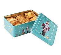 patisse 13729 - Boîte métal Décor CASSE-NOISETTE imprimée, vide, sans découpoirs, 19,5 x 13 x H7 Cm, Turquoise