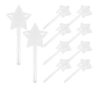 Boîte à Bonbons Étoile Magique 10pcs Plastique Transparente | Rangement Décoratif, Design Transparent et Clair, pour Party Favors et Petits Présents, Thème Festif