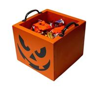 Boîte à Bonbons Farce Seau Carré Effrayant Décoration Amusante | Boîte à Bonbons de Fête d'Halloween Pour Utilisation Dans Une Maison Hantée Fête Bar Salon Café Convient Aux Filles Et