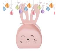 Boîte À Bonbons Lapin - Boîte À Bonbons De Pâques, Décor De Printemps En Forme Ďe Lapin | Ļapin Çandy B́ox Sacs À Friandises Đe Pâques Pour Cupcakes Aux Biscuits Au Chocolat | Adultes Ann