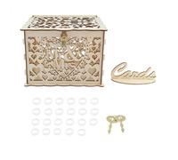 Boîte à cartes de mariage, décorations de mariage rustiques et champêtres, boîte à cartes pour réception ,enterrement de vie