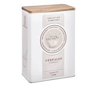 Boîte à Céréales en Métal Signature 25cm Crème