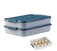 Boite a Charcuterie pour Frigo, Boîte de rangement frigo pour charcuterie, Boite a Jambon pour Refrigerateur avec couvercle, Boîtes empilables pour conserver la charcuterie, le fromage et plus