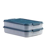 Boite a Charcuterie pour Frigo, Boîte de rangement frigo pour charcuterie, Boite a Jambon pour Refrigerateur avec couvercle, Boîtes empilables pour conserver la charcuterie, le fromage et plus