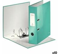 Boîte à classeurs à levier Leitz 180º Wow turquoise A4 10 pièces