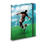 boîte à classeurs itenga motif football DIN A4 Largeur intérieure du dos : 30 mm