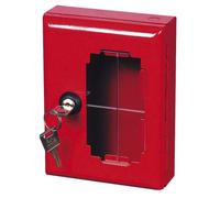 Boite vec vitre en plexiglass avec batteuse H520 et marteau DEVISMES