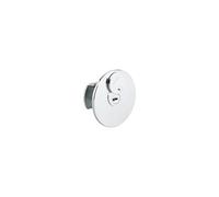 Boîte à Clé Tube à Encastrer, avec Cylindre, 2 Clés, 150x58 mm, Résistance Optimale, Mécanisme à 6 Goupilles, Finition Chrome Poli, Résistant à La Corrosion, Laiton, THIRARD