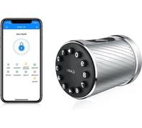 Boîte à clés électronique avec capteurs d'empreintes digitales, connexion Bluetooth et Wi-Fi,via une application, modèle Miami