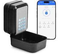Boîte À Clés Intelligente Grand Format Avec Verrou - Contrôle Via l'Application TTLock, Déverrouillage Par Bluetooth Et Code Secre
