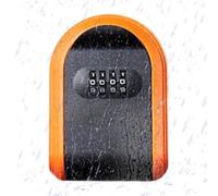 Boîte à clés sécurisée, boîte vec code Serrure à combinaison à 4 | Coffret pour clés Boîte de de stockage de disque U haute capacité, coffre-fort