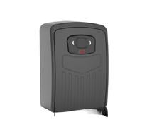 Boîte à clés Smart Key Safe avec reconnaissance d'empreintes digitales, coffre-fort électronique pour ménages, entreprises ou objets de location, noir, 1 pièce