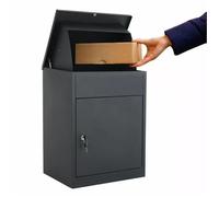 Boîte à Colis pour Lettres et Colis,Mural/Sur pied,Boite aux Lettres Package Box convient pour La Maison, L'appartement