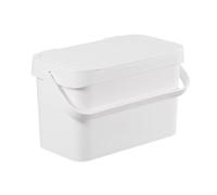 Boite à Compost pour cuisine 5 litres - Blanc