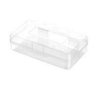 Boîte à crayons transparente rigide | Tiroir de bureau, accessoires d'apprentissage