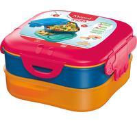 Maped Boîte à déjeuner Picnik Kids Concept 3en1 1,4 L Rose - 3 compartiments, 2 étanches et amovibles