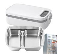 Boîte à déjeuner chauffante avec batterie de grande capacité 12000 mAh | Boîte à déjeuner électrique pour voyage, gym, école, voyageur, adultes, étudiants