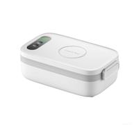 Boîte à déjeuner chauffante portable 1 L pour le travail, les voyages en | Batterie rechargeable de 14 000 mAh, chauffe n'importe où sans prise de courant, rétention de la chaleur de 5 h