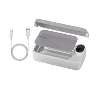 Boîte à déjeuner chauffante rechargeable Comepact Warmeer | Boîte à déjeuner électrique avec récipient en acier inoxydable pour eKids, garçons, adultes, hommes, femmes, Weork, voyage