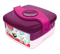 Maped - Boîte à déjeuner Picnik Origins - 2 compartiments (1 amovible) Sans BPA Rose 1,4L