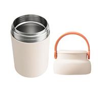Boîte à déjeuner isotherme en acier inoxydable de 600 ml avec design thermique, stockage de nourriture en métal, récipient de nourriture avec couvercle anti-fuite, utilisation