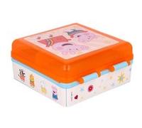 Lunch Box - Stor - 41293 - Multi-Compartiments - Peppa Pig - Sans Bpa - 19,5x16,5cm