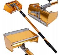 Boîte à Enduire ProFlex - 3 kg Largeur 250 mm Manche Télescopique 100-162 cm Tête Réglable Roulettes