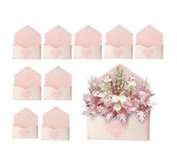Boîte À Enveloppes Pour La Saint-Valentin 10 Pièces d'Emballage à | Enveloppes-Boîtes pour Fête Pour Mère Sœur Fiançailles Fête Occasions Spéciales