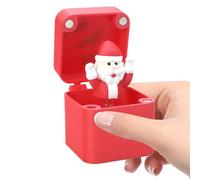 Boîte à farces du Père Noël - Boîte cadeau de Noël amusante, tirelire au design unique pour les vacances pour rire et amusement festif | pour enfants, adultes et réunions