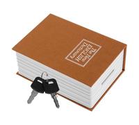 Boîte à Faux Livres de Livre, Mini Coffre-fort avec Serrure