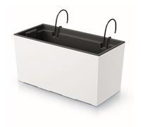 Bac balcon Prosperplast crochets insert blanc DUC600W-S449