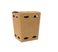 Boîte à frites PAPSTAR "pure", dimensions : 150 x 105 x 105 mm en carton de fibres fraîches avec- 1 pièce (87259)
