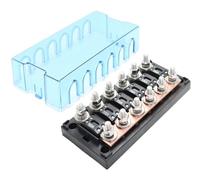 Boîte à fusibles à 6 Voies, Goujons inférieurs, 48V, 100a, Porte-fusible en Ligne ANM Mega(350A)