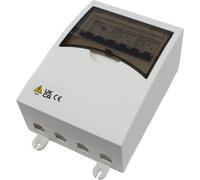 Boîte à fusibles + interrupteur FI 30 mA + disjoncteur 10A + 16A caravane camping-car bateau 230V