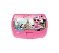Fun House Disney Minnie 005507 Boîte à Goûter 17x13,5x6,5cm pour Enfant, Taille Unique, Rose
