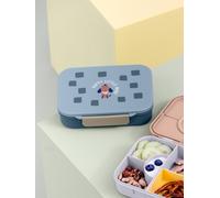 Boîte à goûter Bento Pattern Party bleu et vert